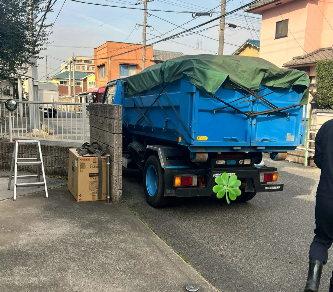 福山市手城町で不動産屋様からのご依頼｜片づけ作業を行いました