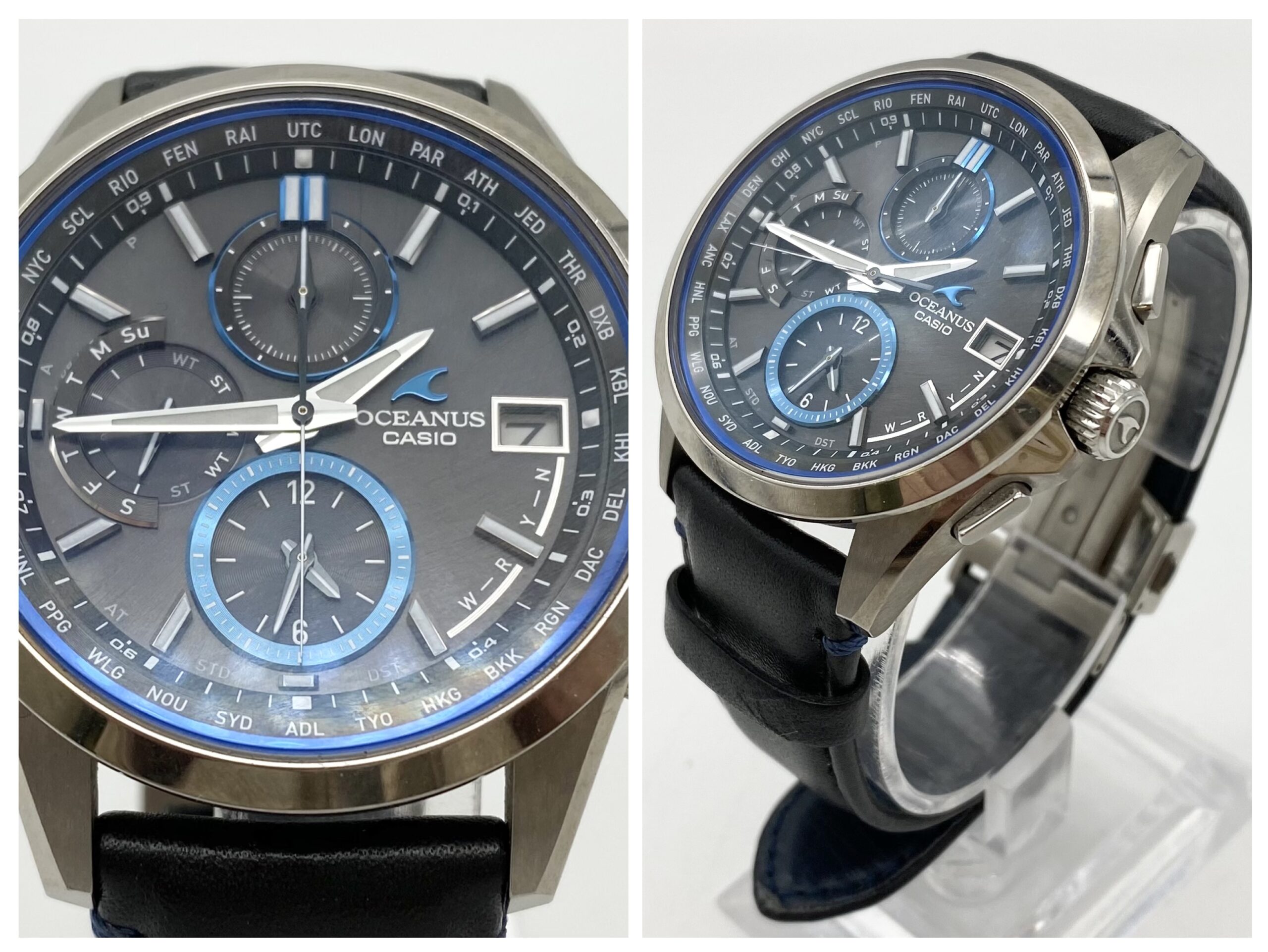 【福山市久松台】CASIO OCEANUSの腕時計を高価買取｜出張買取アシスト