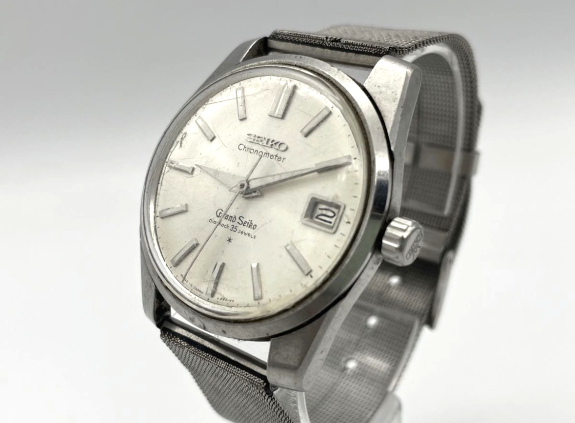 📷福山市野上町で買取したSEIKO Chronometer Grand Seiko Diashock 35 jewels